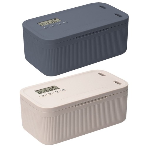 Lock box with timed digital - lock,