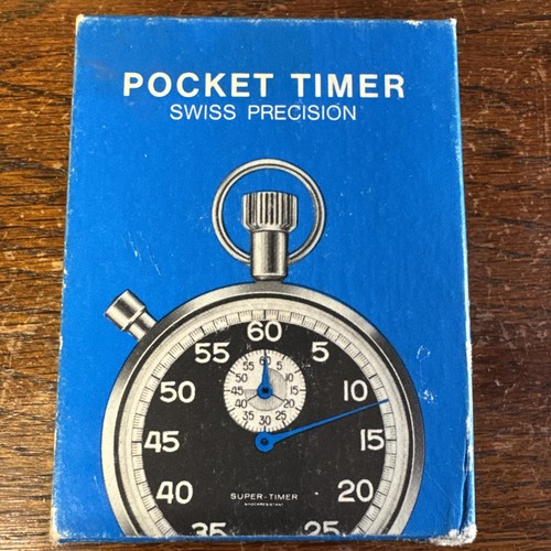 Pocket timer stop watch box - pocket,