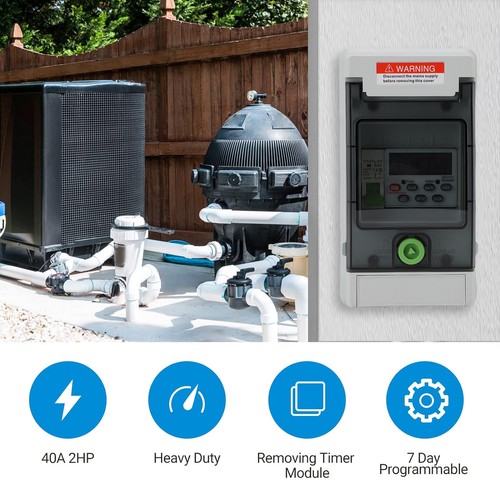 Digital timer box - box, ip65