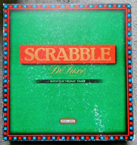 Mattel scrabble deluxe - mattel,