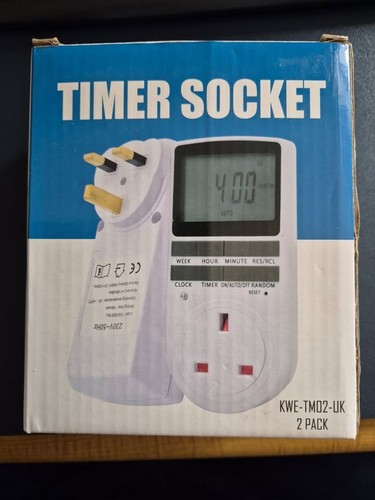 Timer sockets inc box - 2,