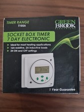 Socket Box Timer 7 Day