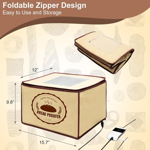 Bourske bread dough box - box, heater