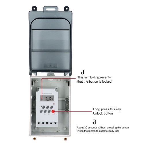 Pool pump timer day on - timer,