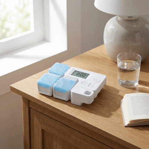 Weekly pill organizer - pill,