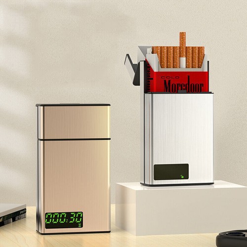 Timed cigarette dispenser - dispenser, |