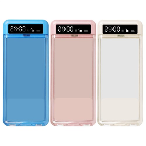 Cell phone lock box with - phone,