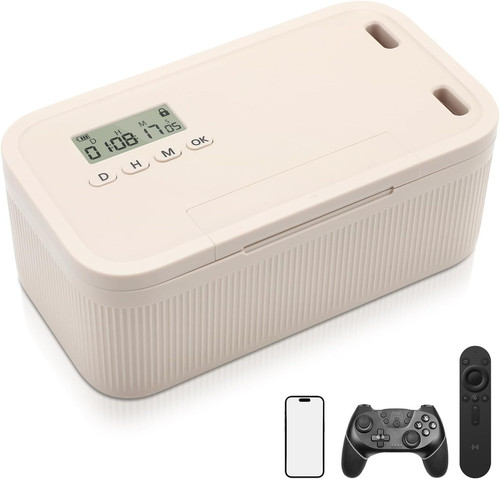 Safe timed lock box phone - safe,
