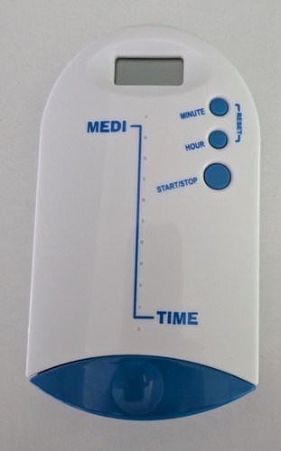Pill box with timer - with,