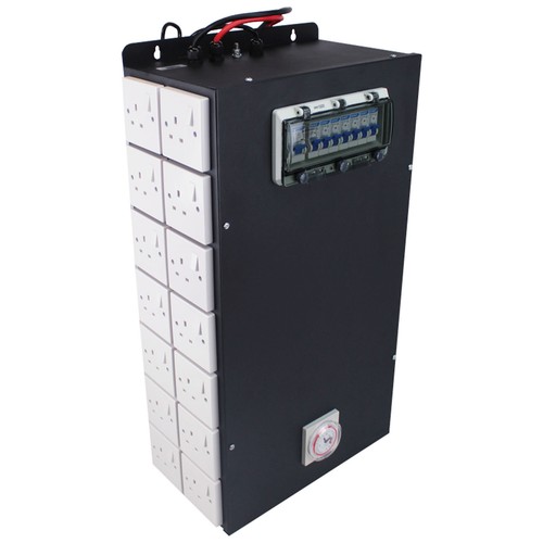 Black box way metal timer - black,