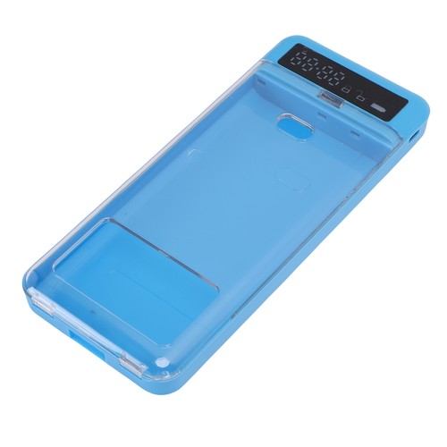 Blue portable cell phone - portable,